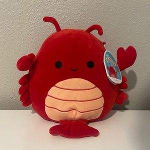 Squishmallow Louie the Lobster 8” NWT